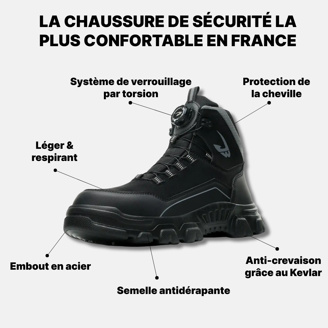 ARES® S3 Pro : Puissance, confort & sécurité à chaque pas