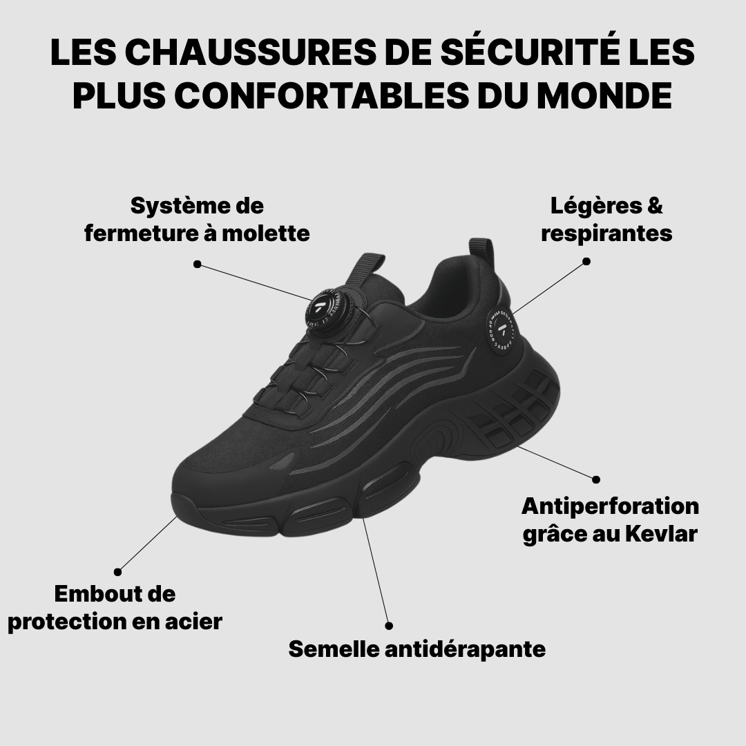 BASTION® S3 Pro : Conçu pour la sécurité & le confort tout au long de la journée