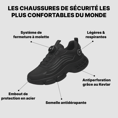 BASTION® S3 Pro Femme : Conçu pour la sécurité &amp; le confort toute la journée